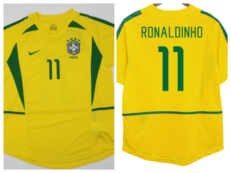 Brazil Ronaldinho Yellow 2002