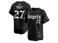 Los Angeles Angels Mike Trout Gothic Halo Black 27