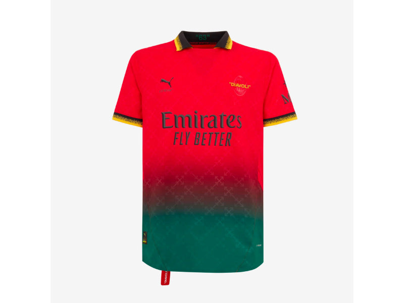 AC Milan X Off White Santiago Gimenez Red 7