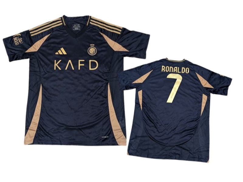 Al Nassr 2024-25 Pre-Game Kit Cristiano Ronaldo Blue 7