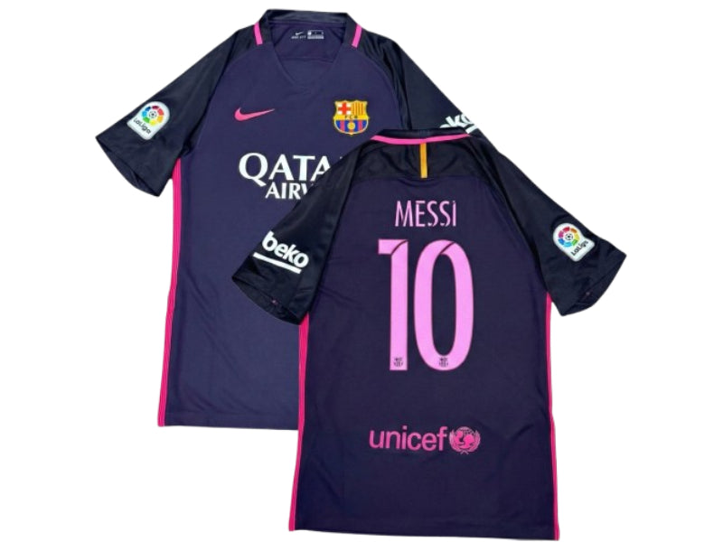 Barcelona Lionel Messi 2016-17 Away Purple 10
