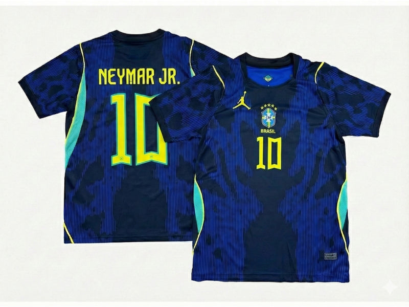 Brazil Neymar da Silva Santos Jr 2026 World Cup Away Blue 10