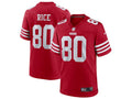 San Francisco 49ers Jerry Rice Red 80