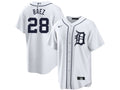 Detroit Tigers Javier Báez White 28