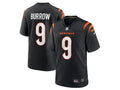 Cincinnati Bengals Joe Burrow Black 9