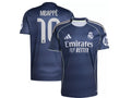 Real Madrid Kylian Mbappe 2025-26 Away Blue 10
