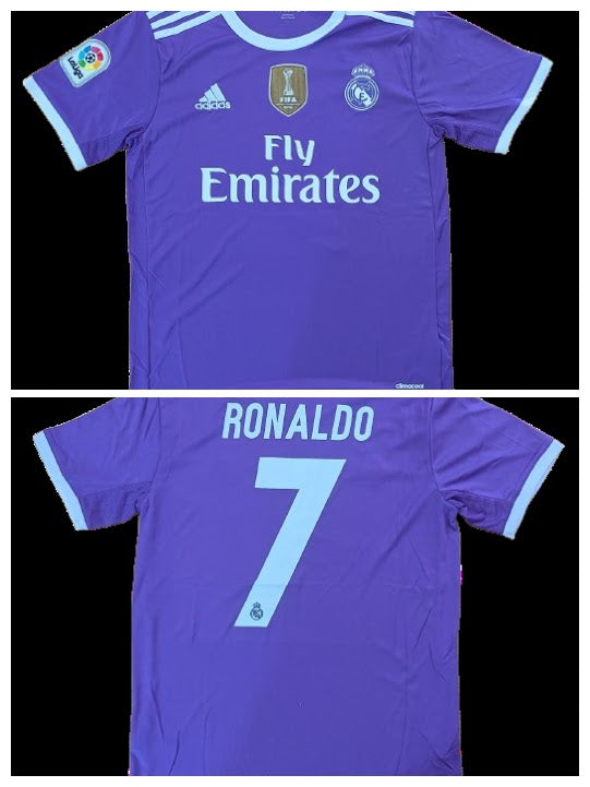 Real Madrid 2017 Cristiano Ronaldo Purple 7