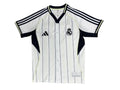 Real Madrid Baseball Style White Pinstripe 2025
