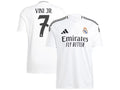 Real Madrid Vinicius Junior (Vini Jr) 2024-25 Home White 7