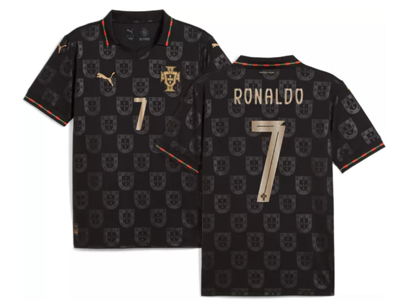 Portugal 2025-26 Cristiano Ronaldo Special Edition Black 7