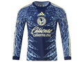 Club America 2025-26 Away Blue Long Sleeve