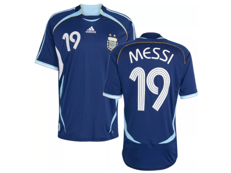 Argentina 2006 World Cup Lionel Messi Blue 19