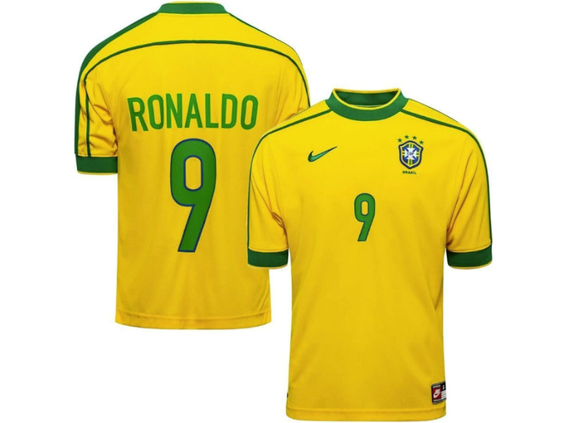Brazil 1998 Ronaldo Luís Nazário de Lima Yellow 9