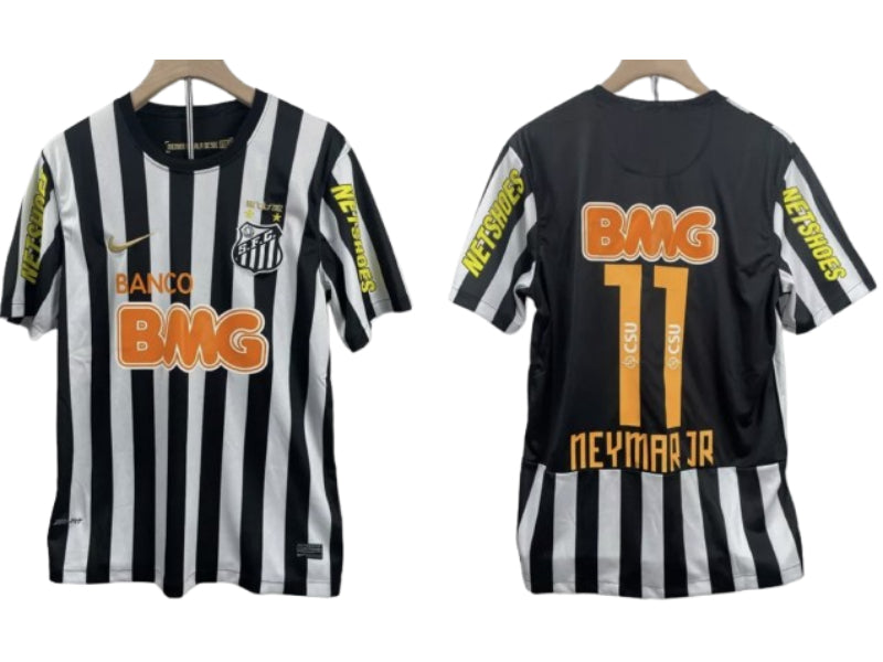 Santos 2012 Neymar da Silva Santos Jr Striped 11