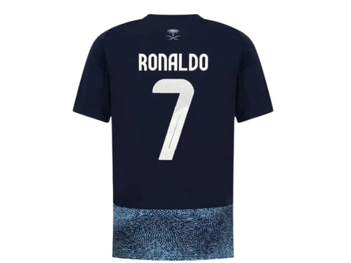 Al Nassr Cristiano Ronaldo 2025-26 Away Blue 7