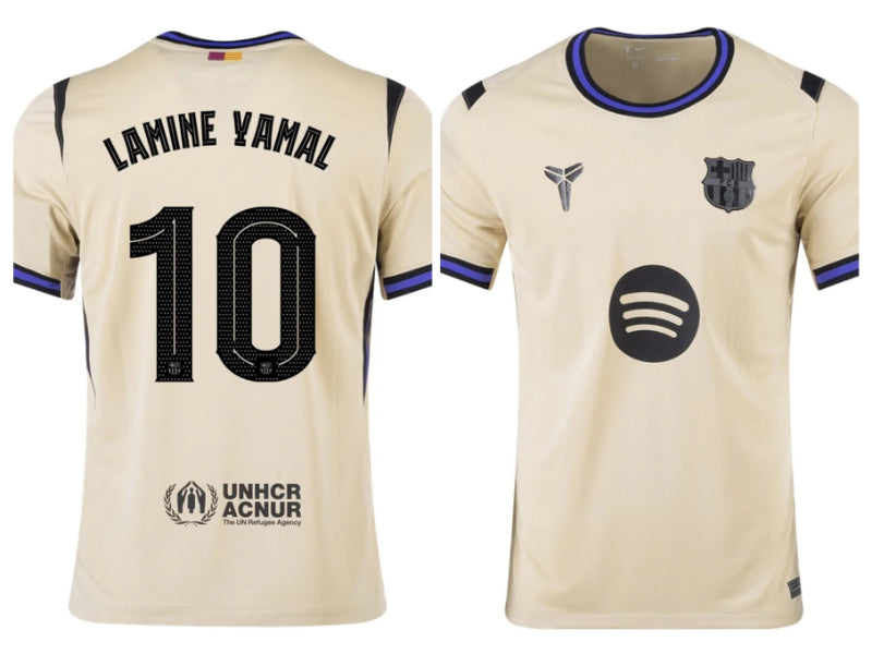Barcelona X Mamba 2025-26 Lamine Yamal Gold 10