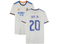 Real Madrid Vinicius Junior (Vini Jr) Home 2021-22 White 20