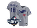 Los Angeles Dodgers Yoshinobu Yamamoto 2025 World Series Gray 18