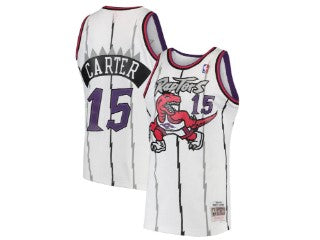 Toronto Raptors Vince Carter White 15
