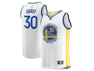 Golden State Warriors Steph Curry White 30