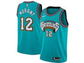 Memphis (Vancouver) Grizzlies Ja Morant Aqua 12