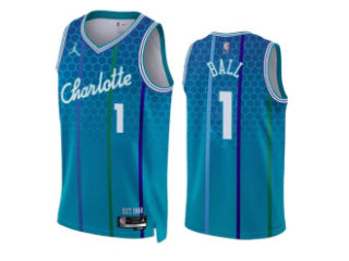 Charlotte Hornets Lamelo Ball Blue 1