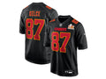 Kansas City Chiefs Travis Kelce Black Super Bowl LIX 87