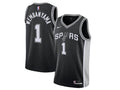 San Antonio Spurs Victor Wembanyama Black 1